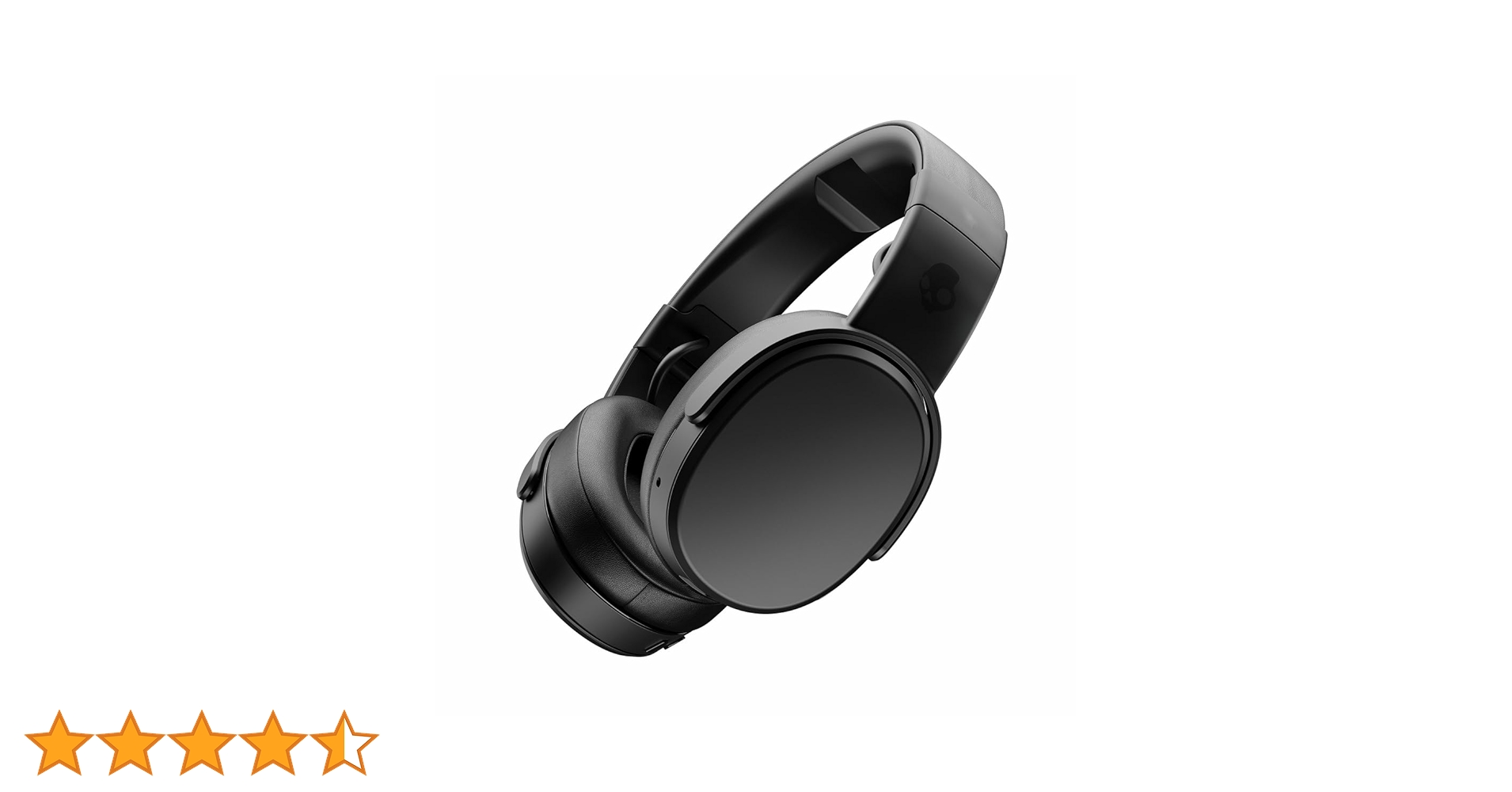 【良品】Skullcandy Crusher Wireless S6CRW Skullcandy Crusher 3.0 Wireless Over the Ear Heaphones Black